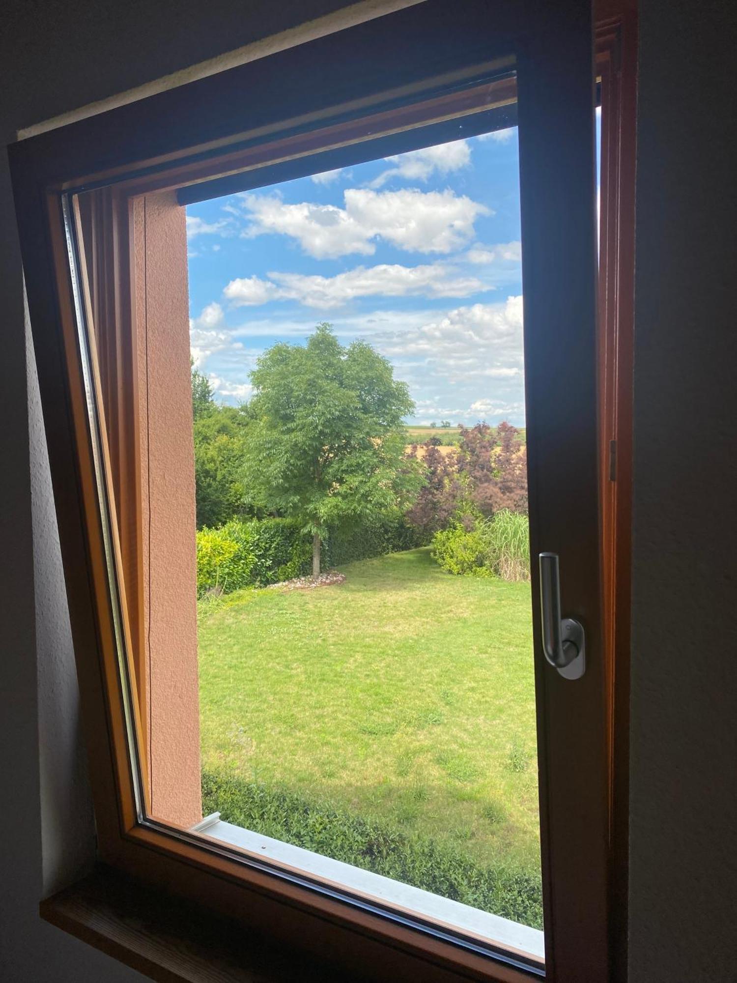 Maisonette-Ferienzimmer Am Backhausgarten Flonheim Esterno foto